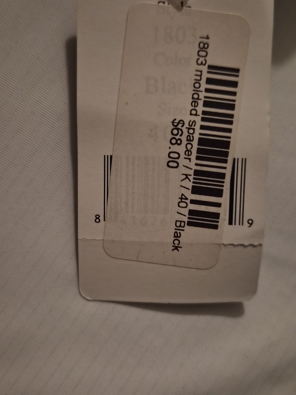 Elila Elegant Black Wireless Moulded Spacer Full Figure Bra 40K NWT - Picture 4 of 4